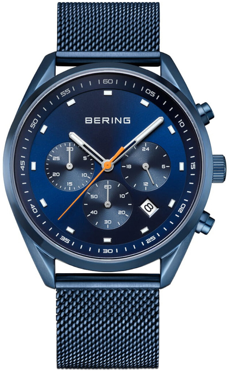 Bering Herreklokke 19240-397 Classic Blå/Stål Ø40 mm