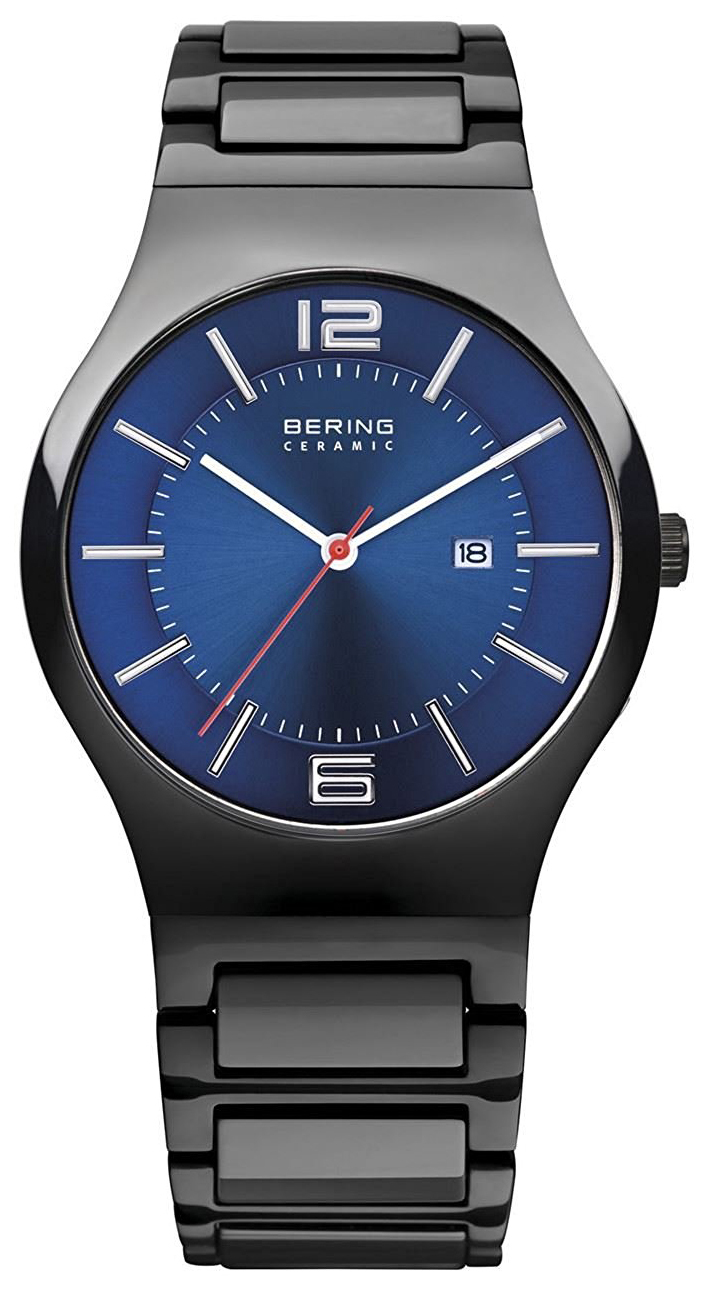 Bering Herreklokke 31739-747 Ceramic Blå/Keramik Ø39 mm