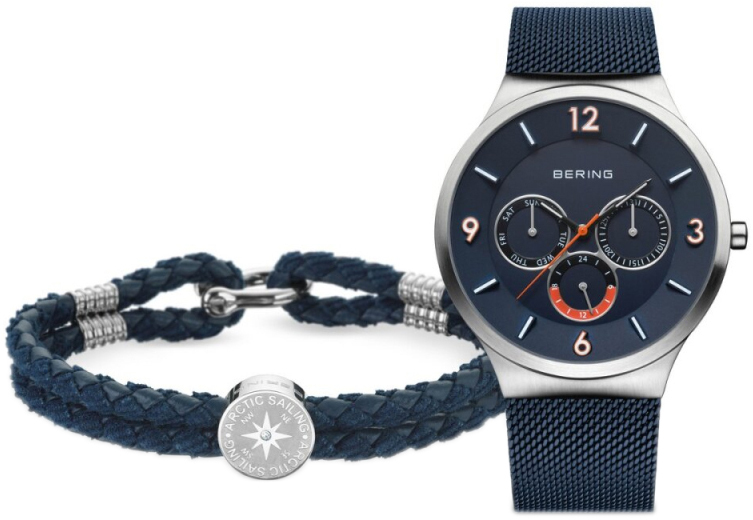 Bering Herreklokke 33441-307-GWP Classic Blå/Stål Ø41 mm