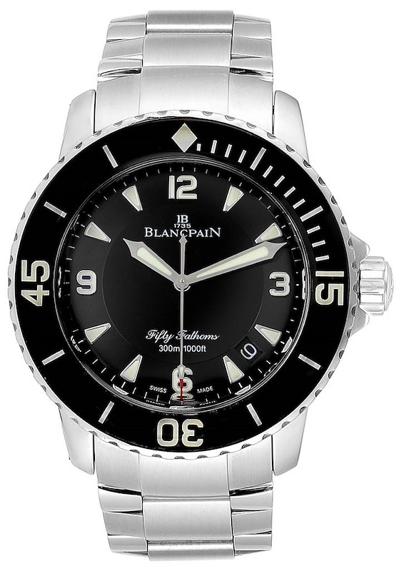 Bilde av Blancpain Herreklokke 5015-1130-71s Sport Fifty Fathoms Sort/stål