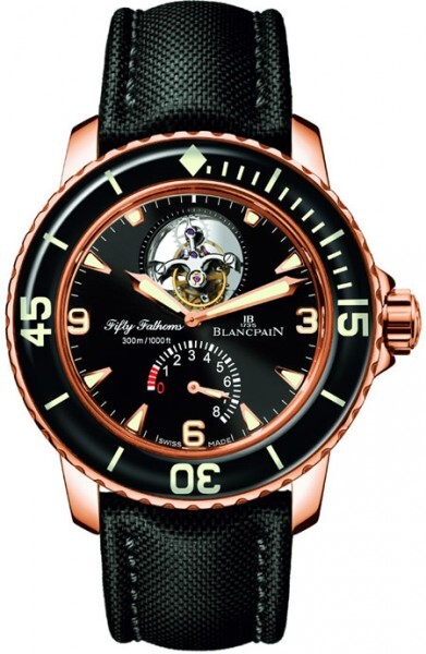 Bilde av Blancpain Herreklokke 5025-3630-52a Sport Tourbillon Fifty Fathoms