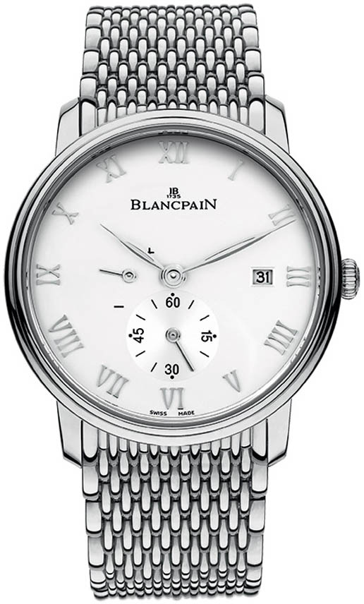 Bilde av Blancpain Herreklokke 6606-1127-mmb Villeret Sølvfarget/stål Ø40 Mm