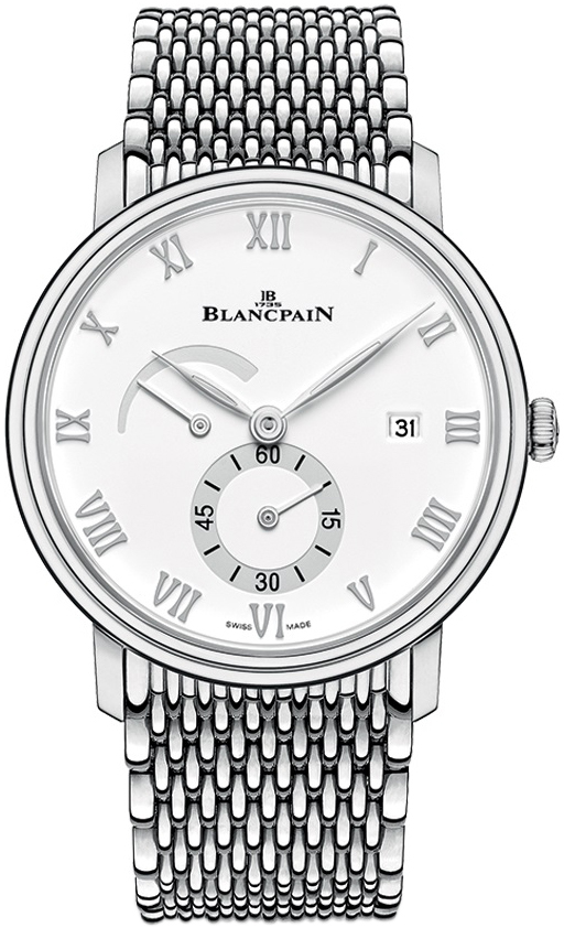 Bilde av Blancpain Herreklokke 6606a-1127-mmb Villeret Hvit/stål Ø40 Mm