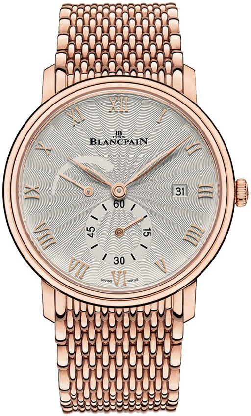 Bilde av Blancpain Herreklokke 6606a-3642-mmb Villeret Sølvfarget/18 Karat