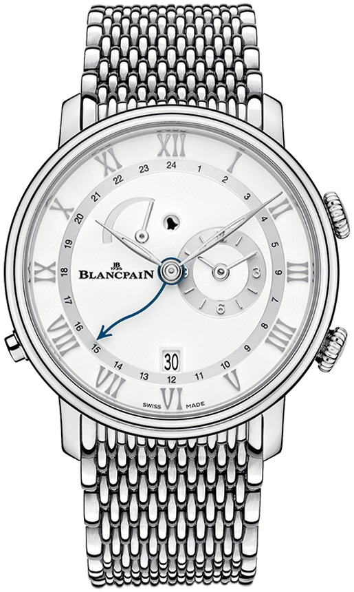 Bilde av Blancpain Herreklokke 6640-1127-mmb Villeret Hvit/stål Ø40.3 Mm