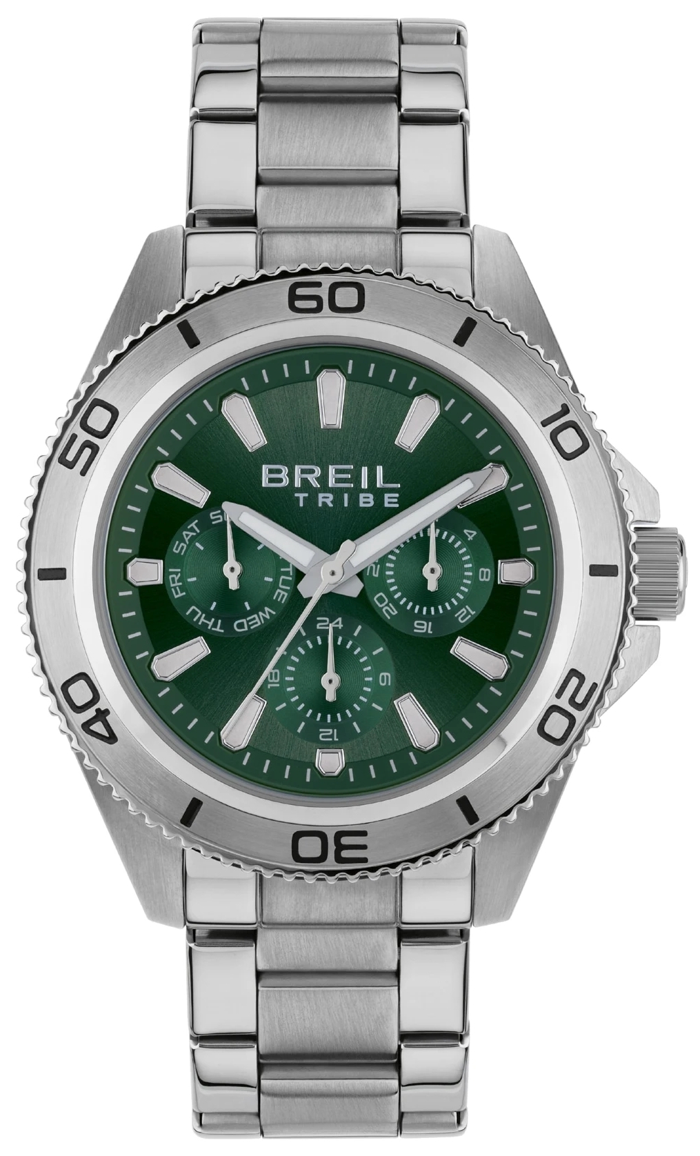 Breil Herreklokke EW0711 Challenge Grønn/Stål Ø42 mm