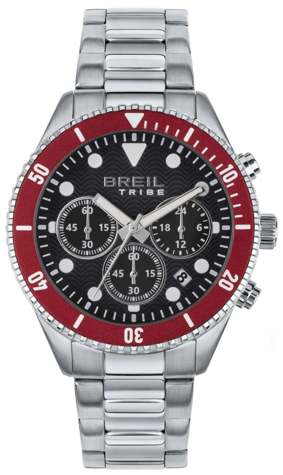 Breil Herreklokke EW0714 Overhand Sort/Stål Ø41 mm