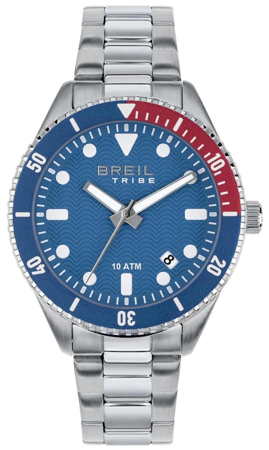 Breil Herreklokke EW0717 Overhand Blå/Stål Ø39 mm