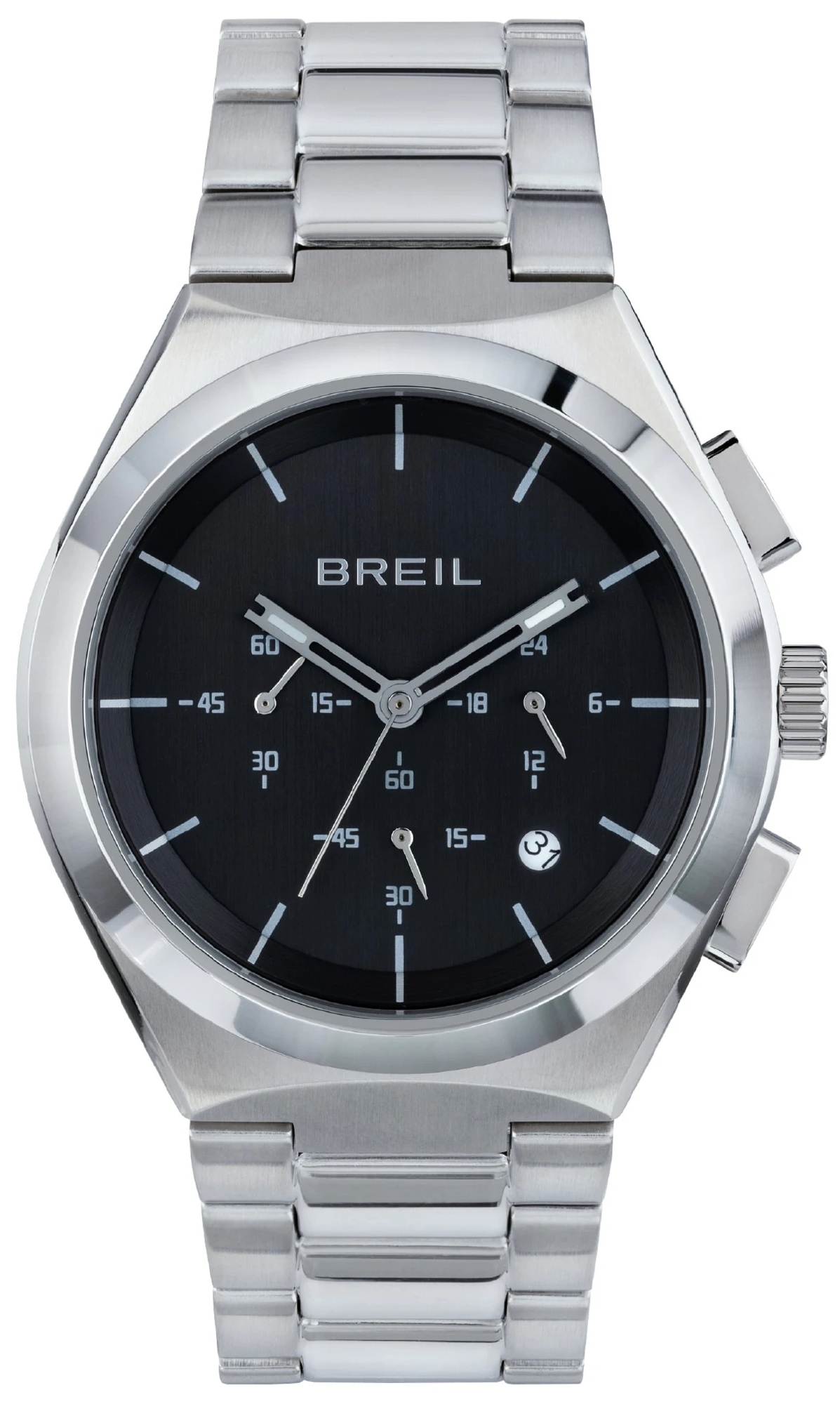 Breil Herreklokke TW1906 Bend Sort/Stål Ø43 mm