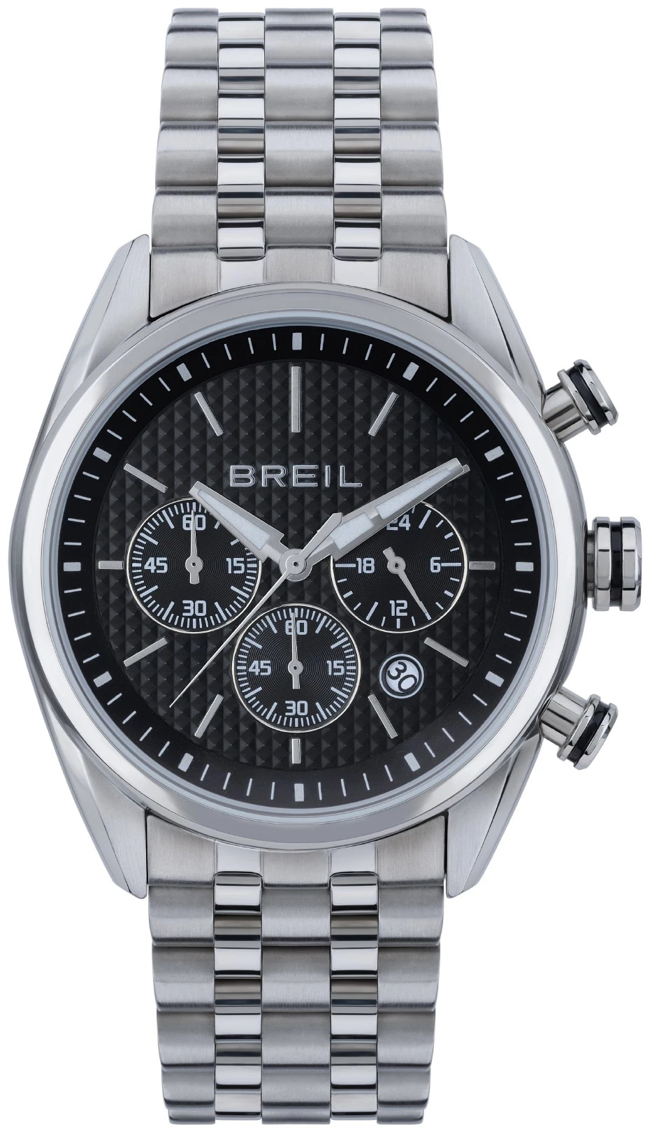 Breil Herreklokke TW1986 Classic Sort/Stål Ø43 mm