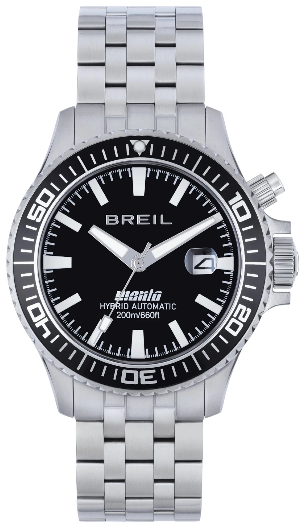 Breil Herreklokke TW2016 Manta P.R.O Sort/Stål Ø40.5 mm