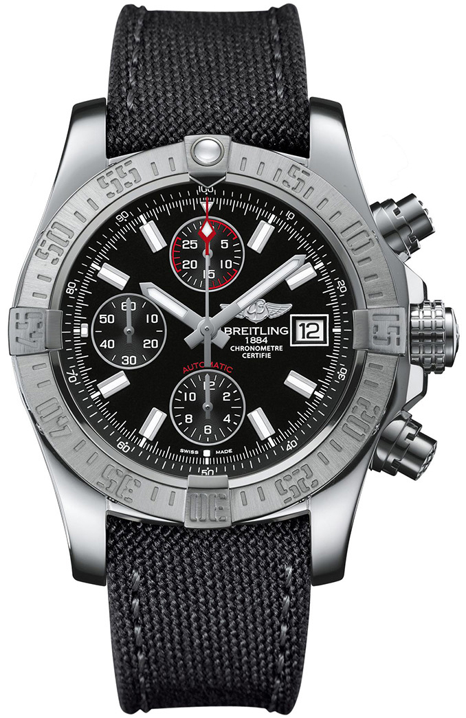 Bilde av Breitling Herreklokke A13381111b1w1 Avenger Ii Sort/gummi Ø43 Mm