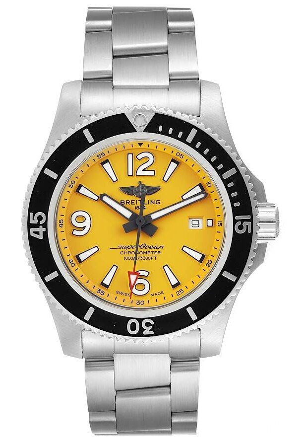 Bilde av Breitling Superocean 44 Herreklokke A17367021i1a1 Gul/stål Ø44 Mm