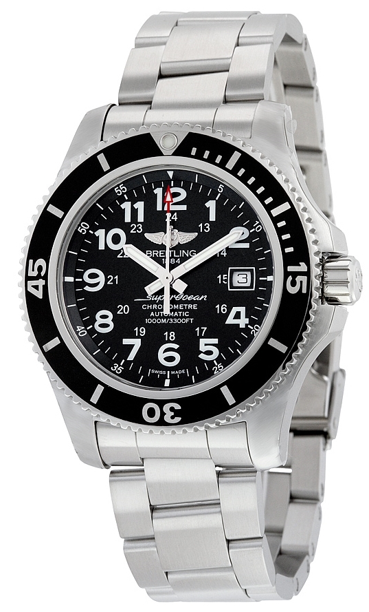 Bilde av Breitling Herreklokke A17392d7-bd68-162a Superocean Ii 44 Sort/stål