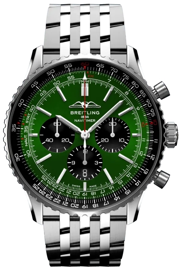 Bilde av Breitling Herreklokke Ab0137241l1a1 Navitimer B01 Chronograph 46