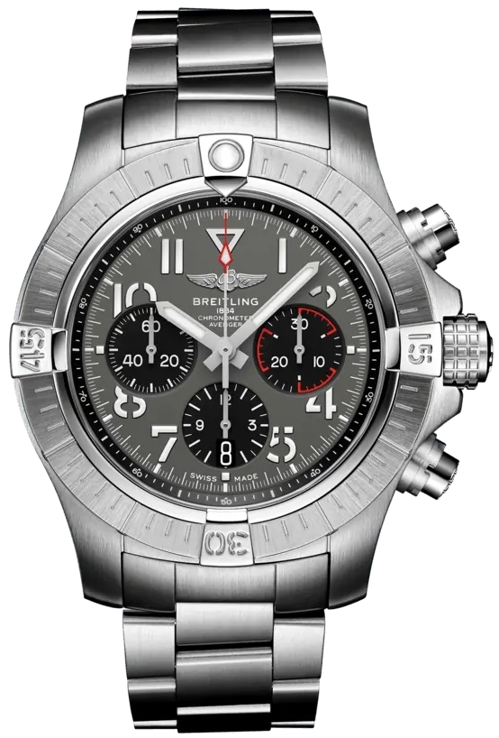 Bilde av Breitling Herreklokke Ab01821a1b1a1 Avenger B01 Chronograph 45