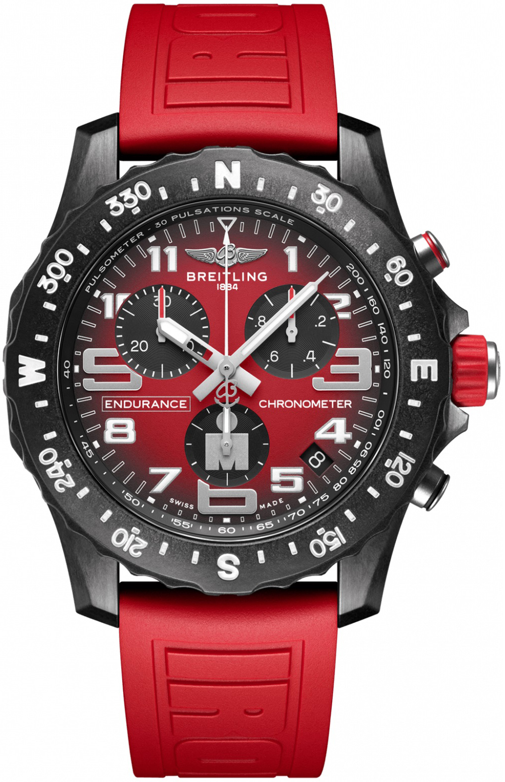 Bilde av Breitling Herreklokke X823109a1k1s1 Professional Endurance Rød/gummi