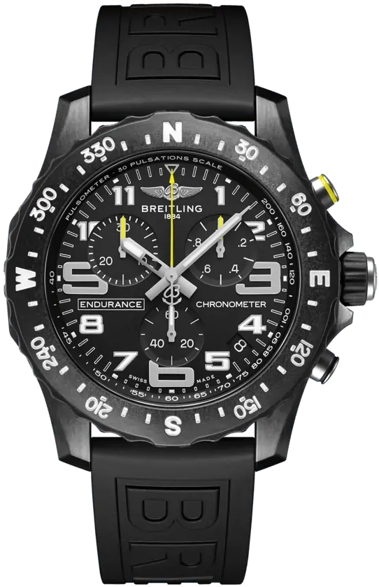 Bilde av Breitling X82310e51b1s1 Professional Endurance Sort/gummi Ø44 Mm