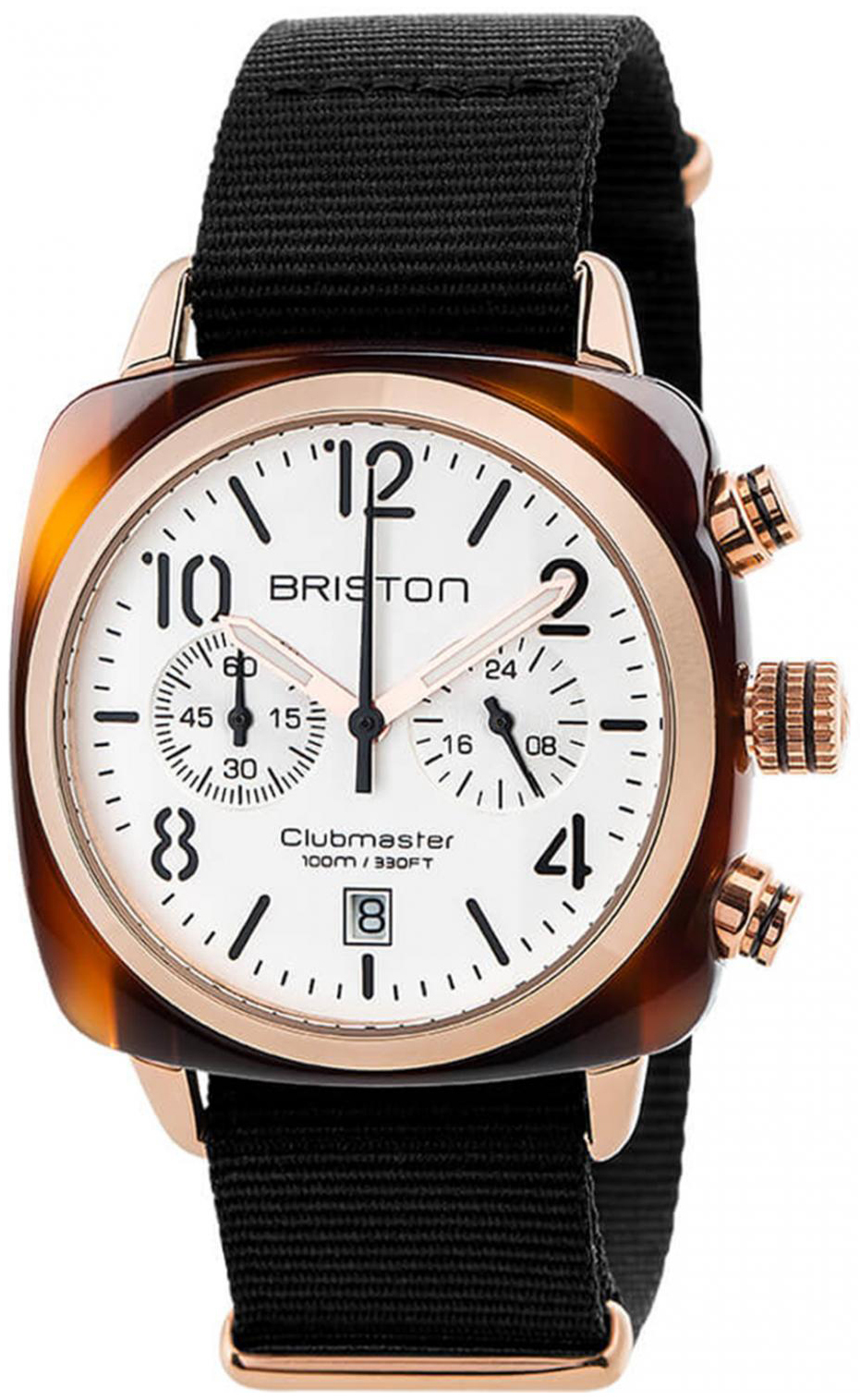 Briston Herreklokke 17140.PRA.T.2.NB Classic Sølvfarget/Tekstil
