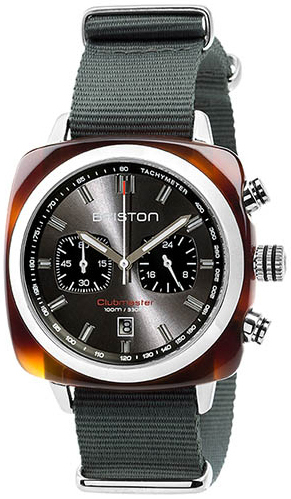 Briston 17142-SA-TS-11-NG Clubmaster Sort/Tekstil