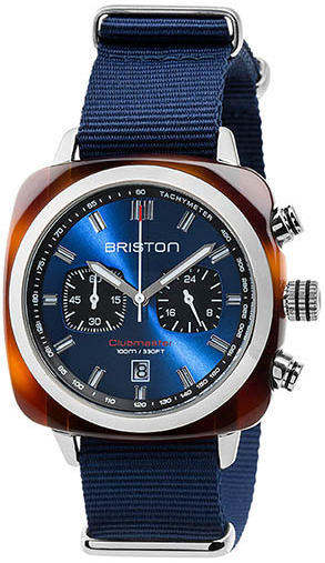 Briston 17142-SA-TS-9-NNB Clubmaster Blå/Tekstil