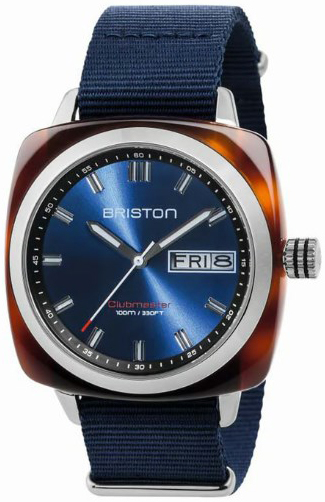 Briston 17342-SA-TS-9-NNB Clubmaster Blå/Tekstil
