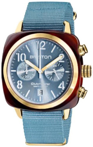 Briston Herreklokke 19140.PYA.T.25.NIB Classic Blå/Tekstil