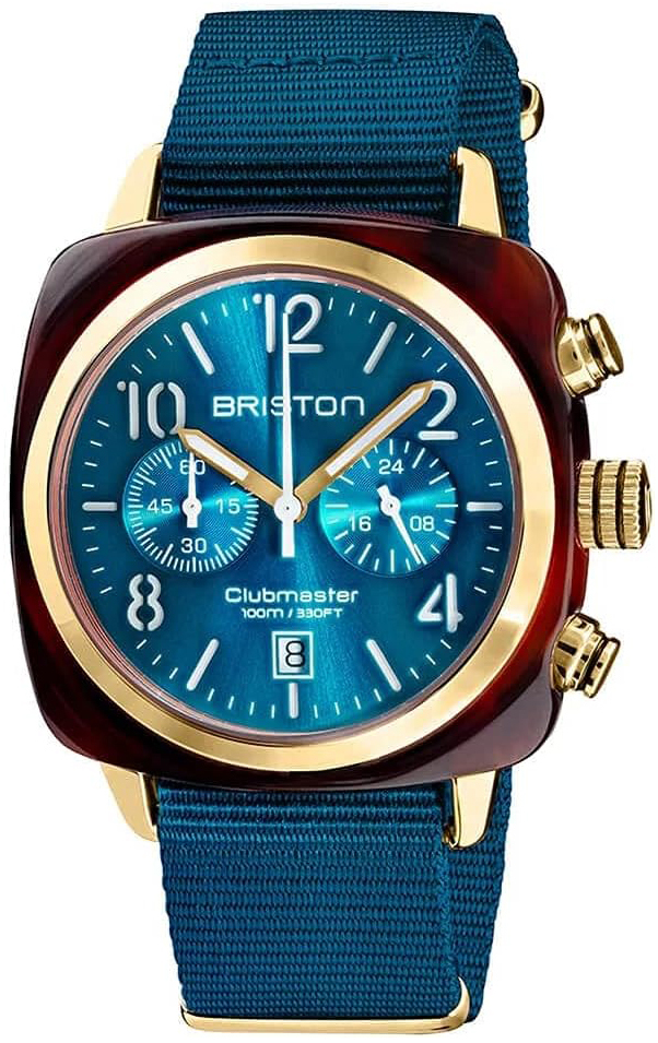 Briston Herreklokke 19140.PYA.T.31.NBD Classic Blå/Tekstil
