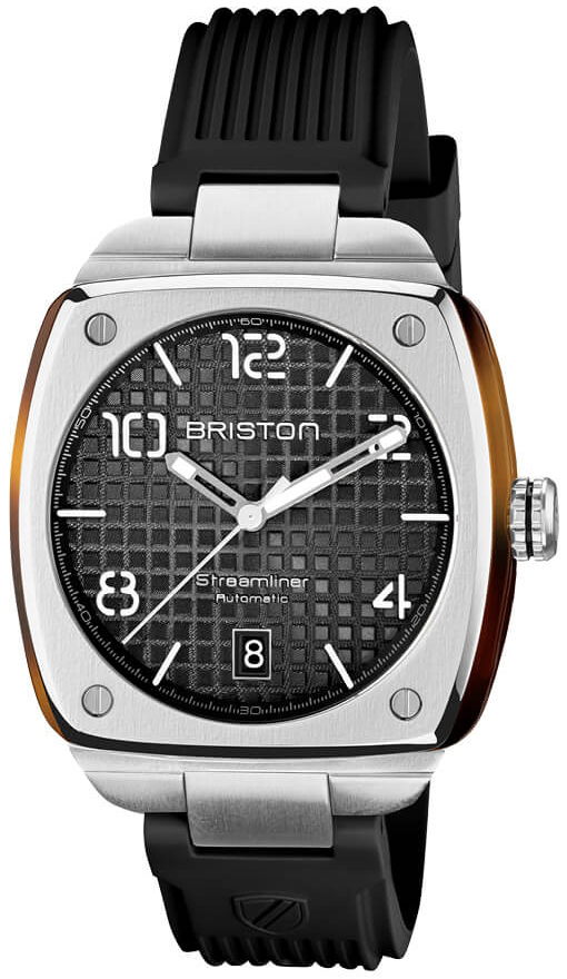 Briston Herreklokke 23640.S.T.1.RB Urban Grå/Gummi