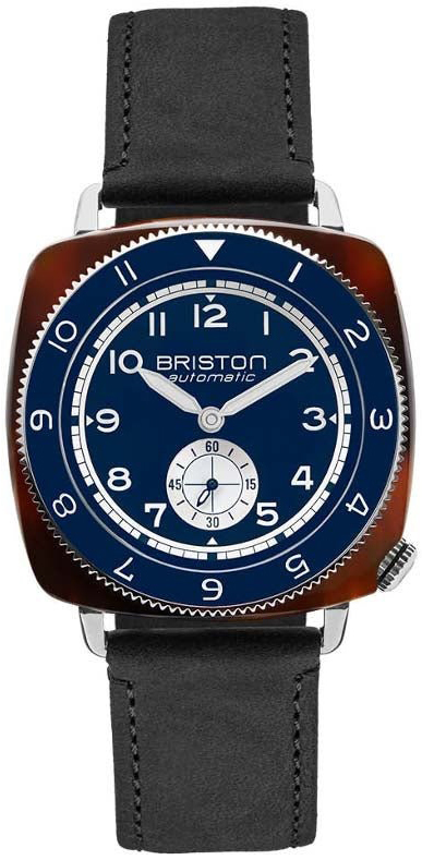 Briston Herreklokke 241639.SA.T.15W.CH Clubmaster Blå/Lær
