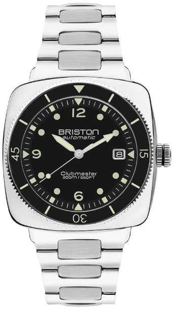 Briston Herreklokke 241740.PS.LD.1.SB Clubmaster Sort/Stål