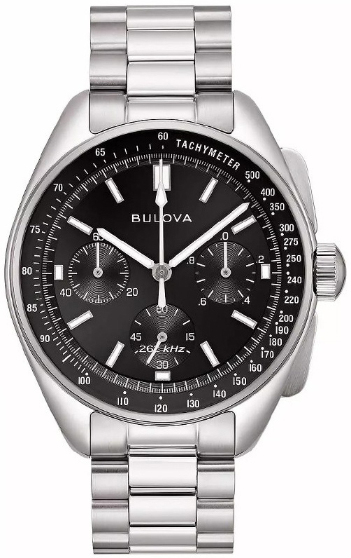 Bulova Herreklokke 96A299 Classic Sort/Stål Ø43.4 mm