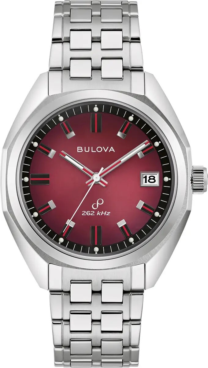 Bulova 96B401 Jet Star Rød/Stål Ø40 mm