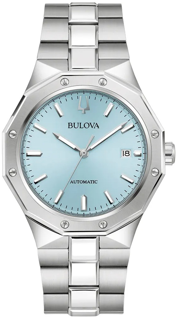 Bulova Herreklokke 96B462 Classic Blå/Stål Ø40 mm
