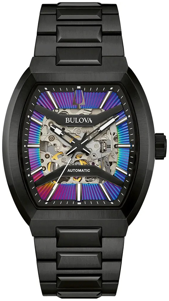 Bulova Herreklokke 98A320 Maquina Blå/Stål