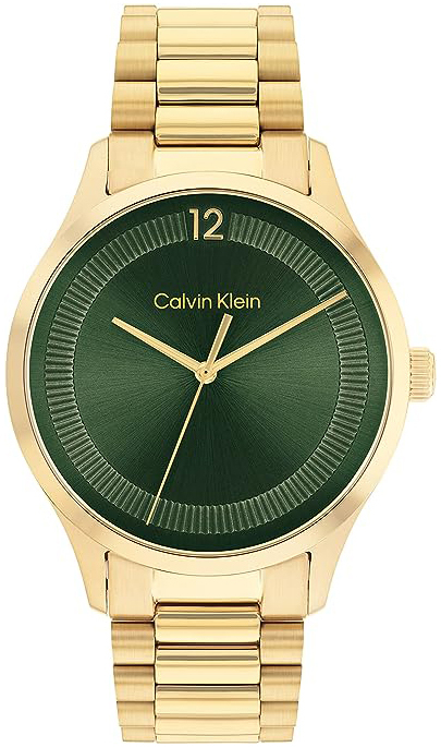 Calvin Klein CK 25200229 Iconic Grønn/Gulltonet stål Ø40 mm