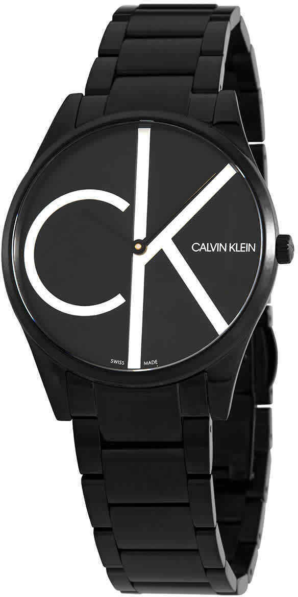 Calvin Klein CK Herreklokke K4N21441 Sort/Stål Ø40 mm