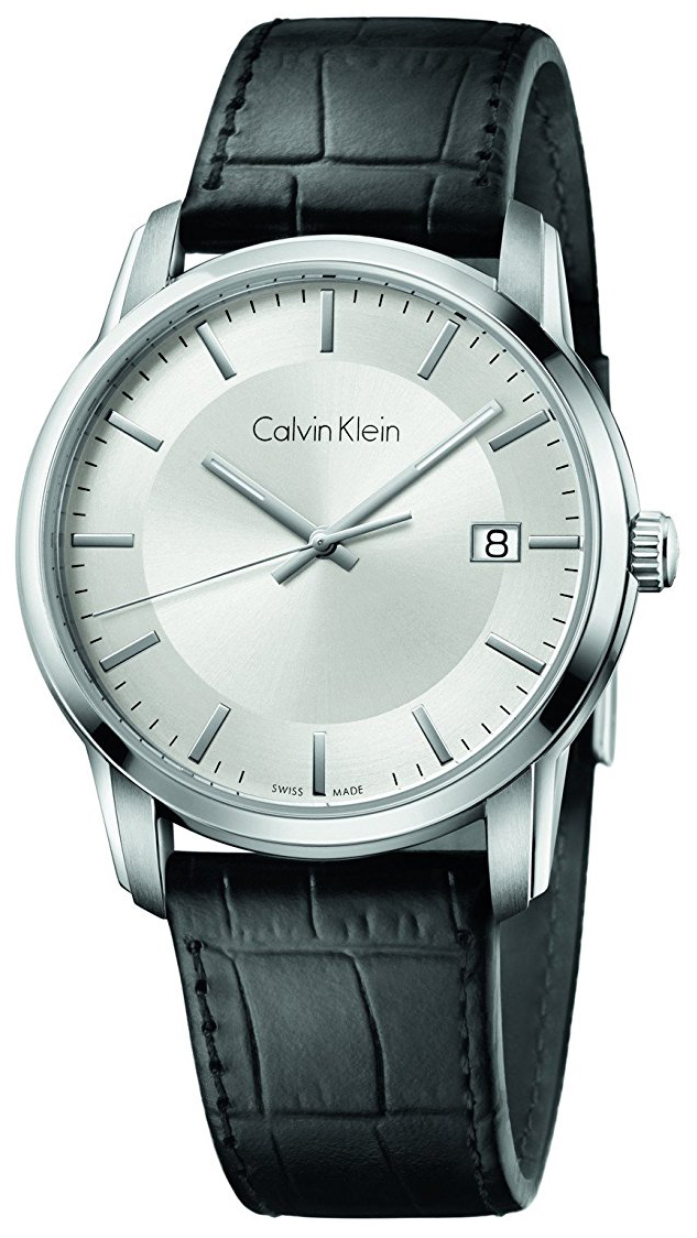 Calvin Klein Herreklokke K5S311C6 Sølvfarget/Lær Ø42 mm