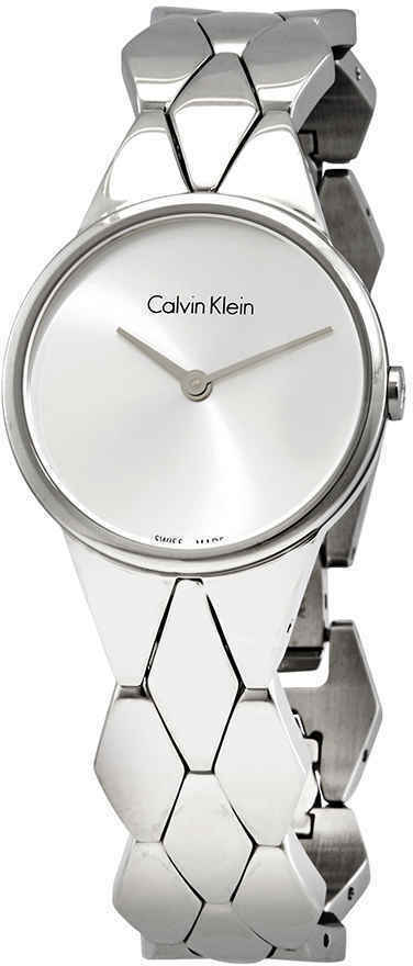 Calvin Klein Dress Dameklokke K6E23146 Sølvfarget/Stål Ø28 mm - Calvin Klein