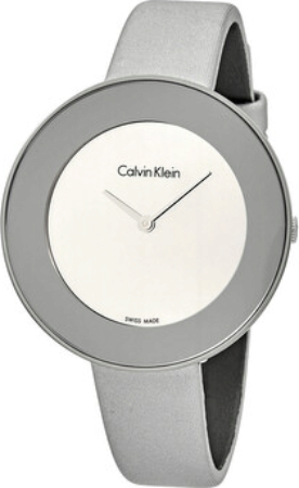 Calvin Klein 99999 Dameklokke K7N23UP8 Sølvfarget/Sateng Ø38 mm