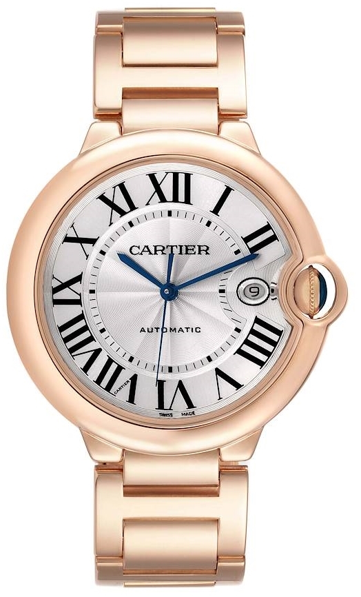 Cartier Ballon Blue Herreklokke WGBB0016 Sølvfarget/18 karat rosé - Cartier