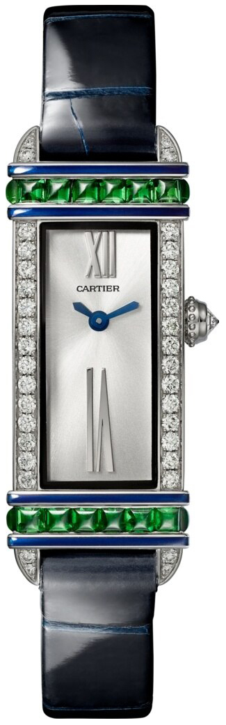 Cartier Libre Dameklokke WJLI0012 Sølvfarget/Lær - Cartier