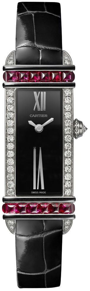 Cartier Libre Dameklokke WJLI0014 Sort/Lær - Cartier