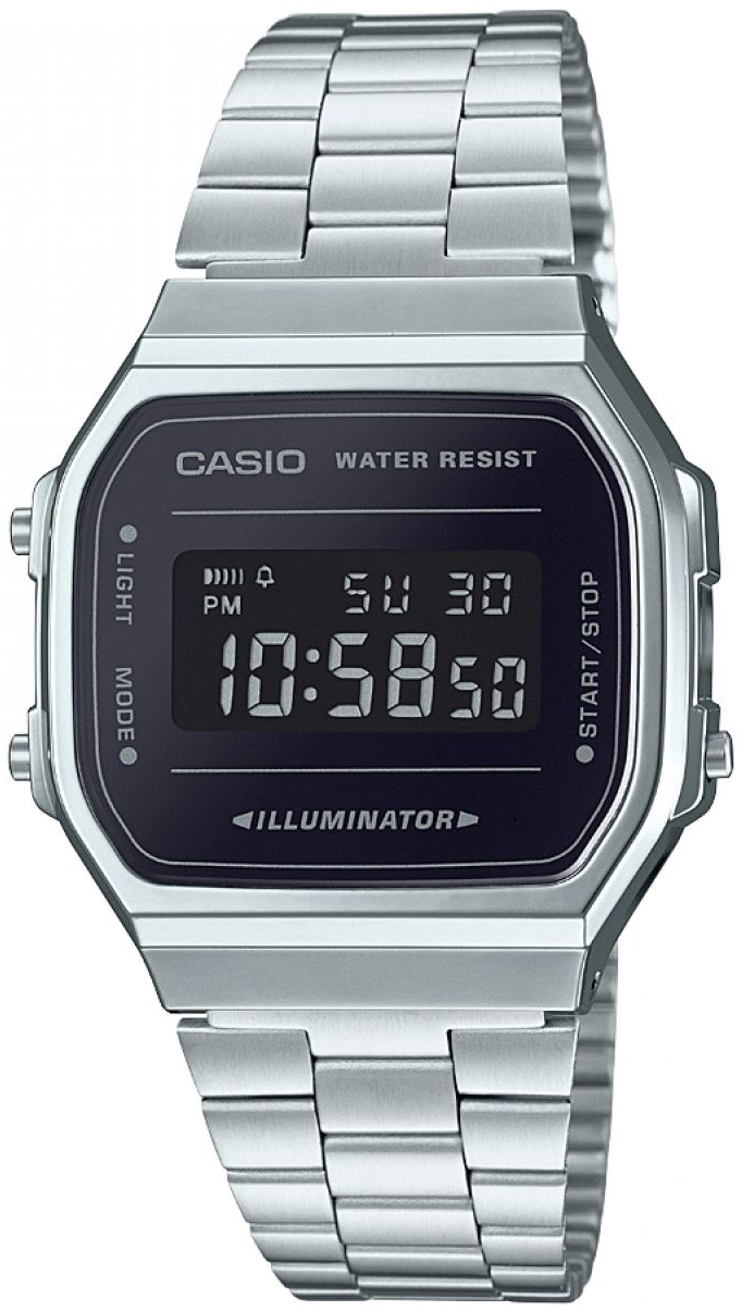 Casio Retro A168WEM-1EF LCD/Stål