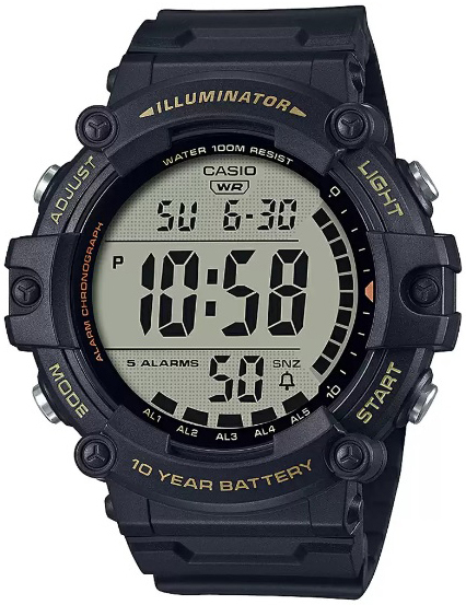 Casio Herreklokke AE-1500WHX-1AVDF Youth LCD/Resinplast Ø51.3 mm