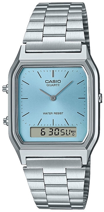 Casio AQ-230A-2A1MQYES Vintage Blå/Stål Ø29.8 mm