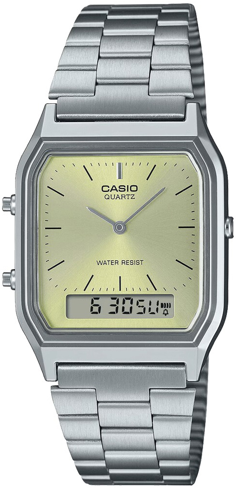 Casio AQ-230A-9AMQYES Vintage Grønn/Stål