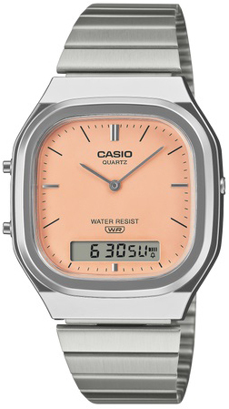 Casio AQ-240E-4AEF Vintage Orange/Stål