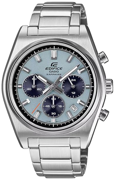 Casio Herreklokke EFB-730D-2BVUEF Edifice  Blå/Stål Ø40 mm