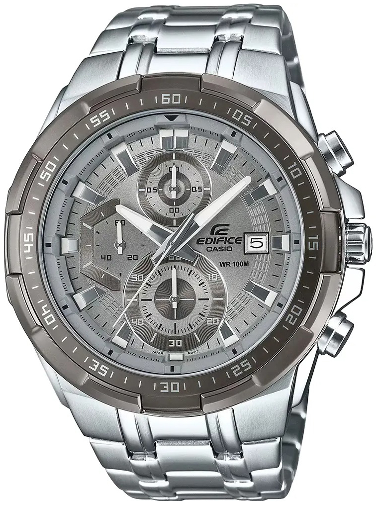 Casio Herreklokke EFR-539DE-8AVUEF Edifice Sølvfarget/Stål Ø49.5 mm